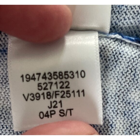 Lands End Womens Fine Gauge Cotton Long Open‎ Cardigan Sweater ST Small Tall NWT - Picture 13 of 14